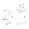 Морозильный шкаф Franke FSDF 330 NF E (118.0740.202) — встраиваемый морозильник для кухни