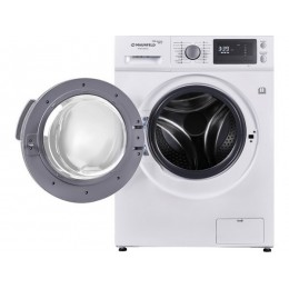 Стирально-сушильная машина MAUNFELD MFWM1586WHS, 8 кг, инверторный двигатель, 1500 об/мин, белая, SKU 33539