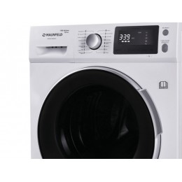 Стирально-сушильная машина MAUNFELD MFWM1586WHS, 8 кг, инверторный двигатель, 1500 об/мин, белая, SKU 33539