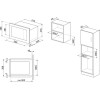 СВЧ-печь SMEG FMI025B3 встраиваемая - стиль и функциональность для вашей кухни