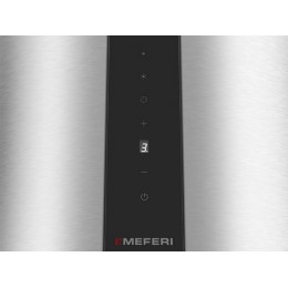 Вытяжка MEFERI TUBE40IX 29440, 40 см, нержавеющая сталь, 1200 м3/ч, LED, 5 скоростей
