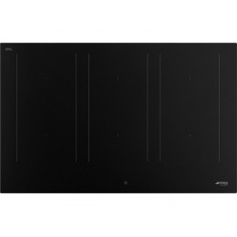 Варочная панель SMEG SIM3864N 80 см, индукционная, черный матовый, 6 зон, сенсорное управление, 11100 Вт, SKU 36342