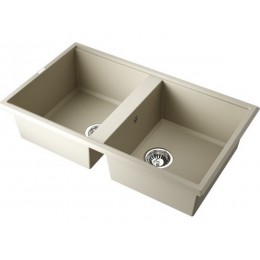 Мойка 35043 Omoikiri Tedori 86-2-BE Tetogranit 860x510 мм/ваниль