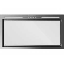 Вытяжка Kuppersbusch DEL 6550.0 W, 53 см, белое стекло, 760 м3/ч, A+, SKU 32644