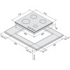 Варочная панель KRONA MYSTERIUM GH 60 GR - Газовая плита с современным дизайном и высокой эффективностью