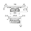 Варочная панель Franke FMY 8362 SBM R HI (340.0731.789) индукционная с вытяжкой