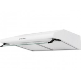 Вытяжка EXITEQ EX-1056 white, 60 см, 400 м³/ч, 3 скорости, 2 мотора, 120 мм, SKU 11947