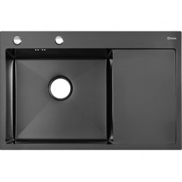 Мойка Arona ARS 780.505 L BLACK (чаша слева) черный