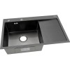 Мойка Arona ARS 780.505 L BLACK (чаша слева) черный