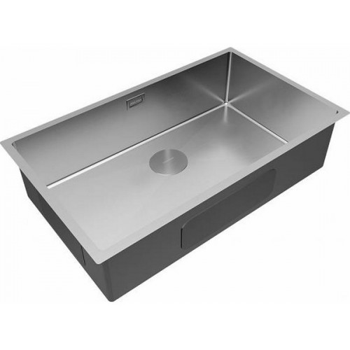 Мойка Paulmark Next 74 uni PM217444-BS из брашированной стали - Качественное решение для вашей кухни