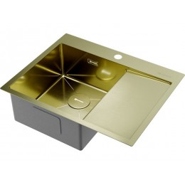 Мойка Omoikiri Akisame 65-L-LG нерж. сталь/светлое золото (4973083)