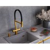 Смеситель Emar ЕС - 7024 Golden