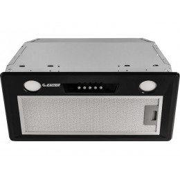 Вытяжка EXITEQ EX-1266, полновстраиваемая 52.5 см, черная, 1000 м3/ч, 3 скорости, 44 дБ, SKU 19750