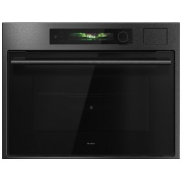 Духовой шкаф ASKO OCS64BSH 32451, компактный с паром, 51 л, Black Steel