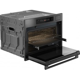 Духовой шкаф ASKO OCS64BSH 32451, компактный с паром, 51 л, Black Steel