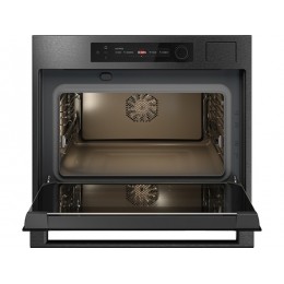 Духовой шкаф ASKO OCS64BSH 32451, компактный с паром, 51 л, Black Steel