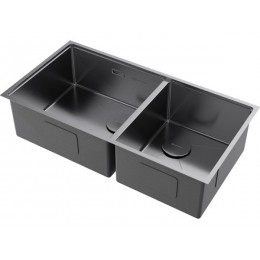Мойка Omoikiri Taki 85-2-LB-U/IF 33951, 850x440 мм, нержавеющая сталь, 1.2 мм, шумоподавляющая.