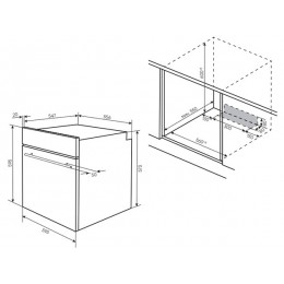Духовой шкаф Kuppersberg HO 608 P BB Black