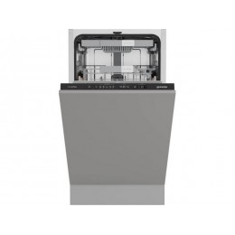 Посудомоечная машина Gorenje GV573C15, 45 см, черная, A+++, 10 комплектов, AquaStop, 44 дБ, 5 программ, 8 л. (SKU: 35852)