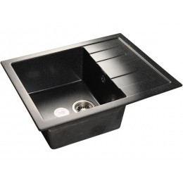 Мойка Granfest GF - Q650L 11653, мрамор, 1 чаша, 650x500 мм, врезная