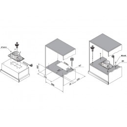 Вытяжка MEFERI SLIDEBOX90BK POWER 34455, черная, 90 см, 900 м³/ч, 120 Вт