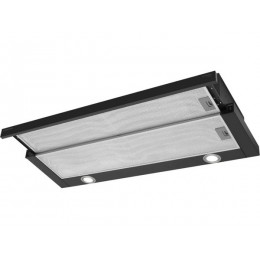 Вытяжка MEFERI SLIDEBOX90BK POWER 34455, черная, 90 см, 900 м³/ч, 120 Вт
