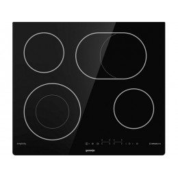 Варочная панель Gorenje ECT643SYB 60 см, стеклокерамика, сенсорное управление, 7 кВт, SKU 27356