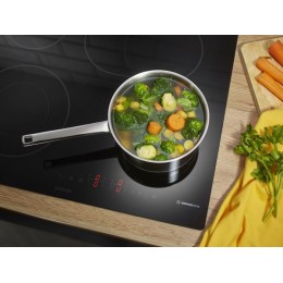 Варочная панель Gorenje ECT643SYB 60 см, стеклокерамика, сенсорное управление, 7 кВт, SKU 27356