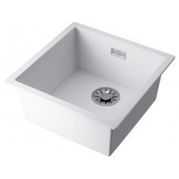 Мойка 34257 Omoikiri Yamakawa 45-U/I-WH Artceramic, 456x456 мм, 6 мм, белый