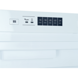 Морозильная камера Exiteq EXR-205 28658, встраиваемая, 54 см, белая, 197 л, A+, 41 дБ