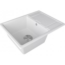 Мойка Paulmark Flugen 50-650 PM216550-WH, гранит, 650x500 мм, SKU 23759