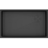 Мойка Paulmark Next-skew 74 uni PM887444-MBN, матовый черный - Качественная кухонная мойка для вашего интерьера