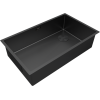 Мойка Paulmark Next-skew 74 uni PM887444-MBN, матовый черный - Качественная кухонная мойка для вашего интерьера