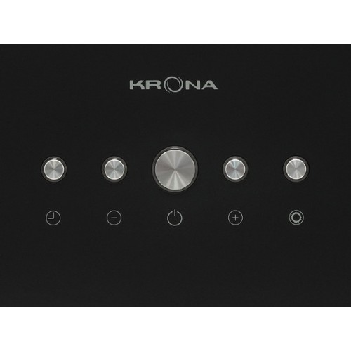 Вытяжка KRONA DITA R 400 Black PB - Эффективное решение для кухни с современным дизайном
