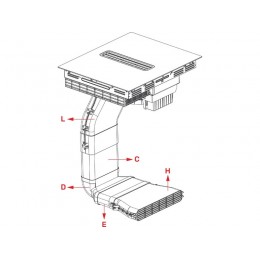 Варочная панель Kuppersberg IHI 690 60 см, индукционная, 4 конфорки, черная, SKU 33060