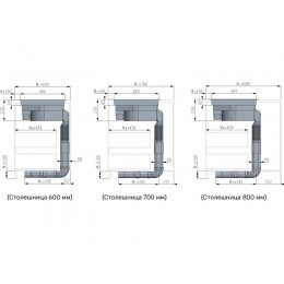 Варочная панель Kuppersberg IHI 690 60 см, индукционная, 4 конфорки, черная, SKU 33060
