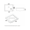 Мойка Paulmark Neo Classic 69 PM966944-AR с аргановым покрытием - Качество и стиль для вашей кухни