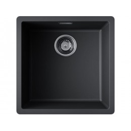Мойка 35063 Omoikiri Yamakawa 45T-Integra-BL Tetogranit, 448x448 мм, черный