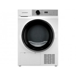 Сушильная машина Kuppersberg DM 611 W, 8 кг, белая/серебристая, 15 программ, SKU 31365