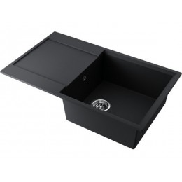 Мойка 34665 Omoikiri Daisen 86-BL Artgranit, 860x500 мм, оборачиваемое крыло