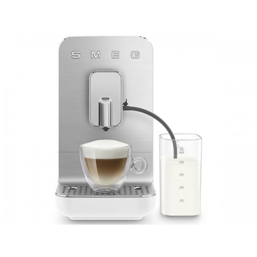 Автоматическая кофемашина SMEG BCC13WHMEU белый матовый - идеальный выбор для истинных ценителей кофе