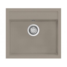 Мойка Longran Geos GES560.510 - 54 Truffle, SKU 28765, гранит, 560х510 мм, врезная.