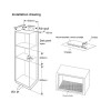 СВЧ-печь MEFERI MMO6020WH COMFORT встраиваемая