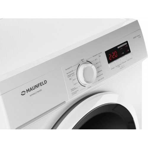 Стиральная машина MAUNFELD MFWM127WH05 - Эффективная стирка и современный дизайн