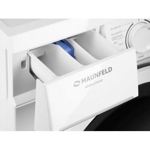 Стиральная машина MAUNFELD MFWM127WH05 - Эффективная стирка и современный дизайн