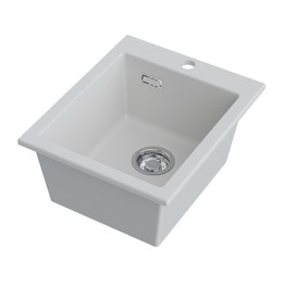 Мойка Omoikiri Omishima 41-WH Matt Natceramic/белый матовый (4997547)