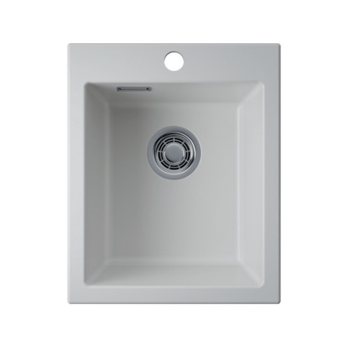 Мойка Omoikiri Omishima 41-WH Matt Natceramic/белый матовый (4997547)