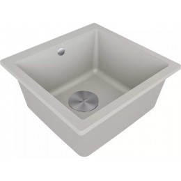 Мойка Paulmark Gera 50 PM104546-GR, гранит, 450x460 мм, SKU 23771