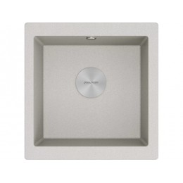 Мойка Paulmark Gera 50 PM104546-GR, гранит, 450x460 мм, SKU 23771
