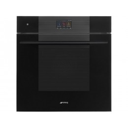 Духовой шкаф SMEG 29672, 60 см, черное стекло, 68 л, паровая система, TFT-дисплей.